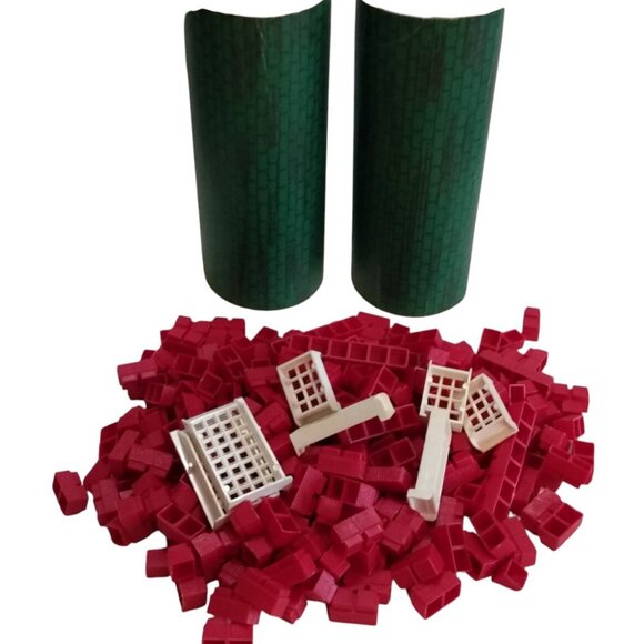 Vintage 1950's-1960's Set No.300-Sta-Lox Miniature Building Blocks-274/288 - Picture 3 of 16